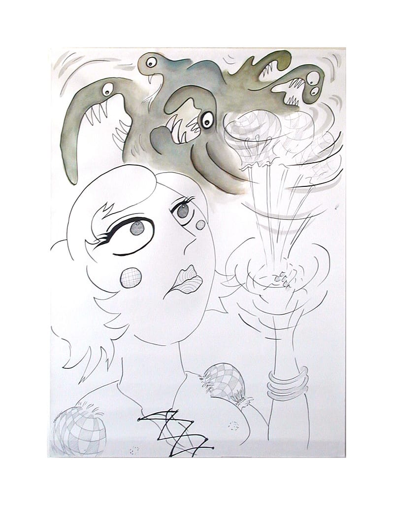 Ink design of a modern Heidi